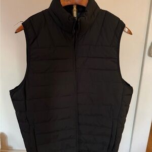 Hawke & Co Black Quilted Puffer Vest